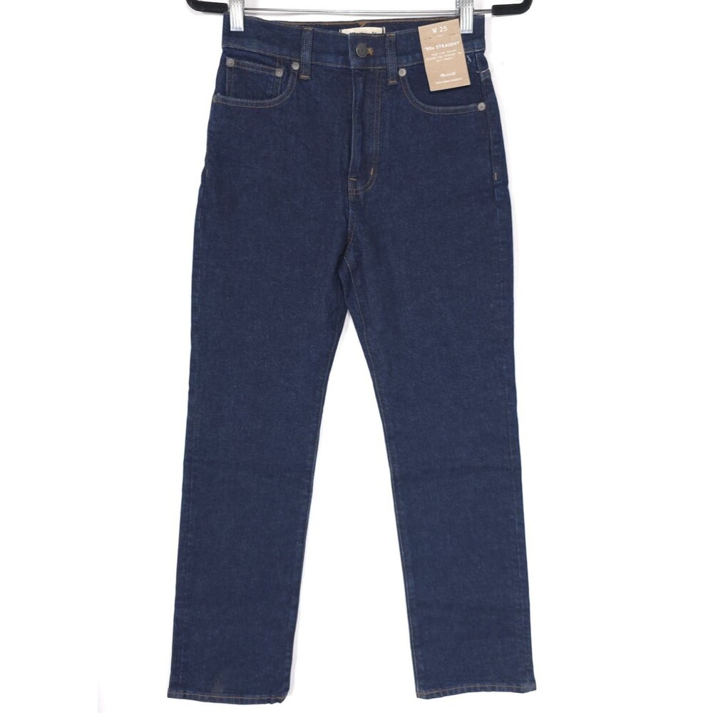 MADEWELL Womens New Jeans 27W 90s Straight High Rise‎ FAIR TRADE CERTIFIED NM187